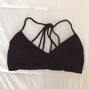 Free people black bralette